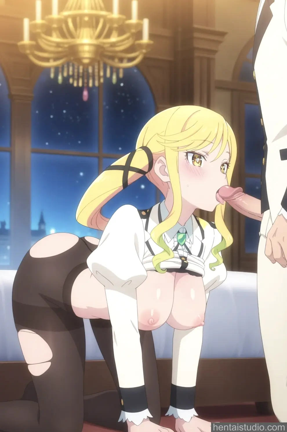 Lilisa Suzunomiya from Rock Is A Lady's Modesty hentai art 48 of 174