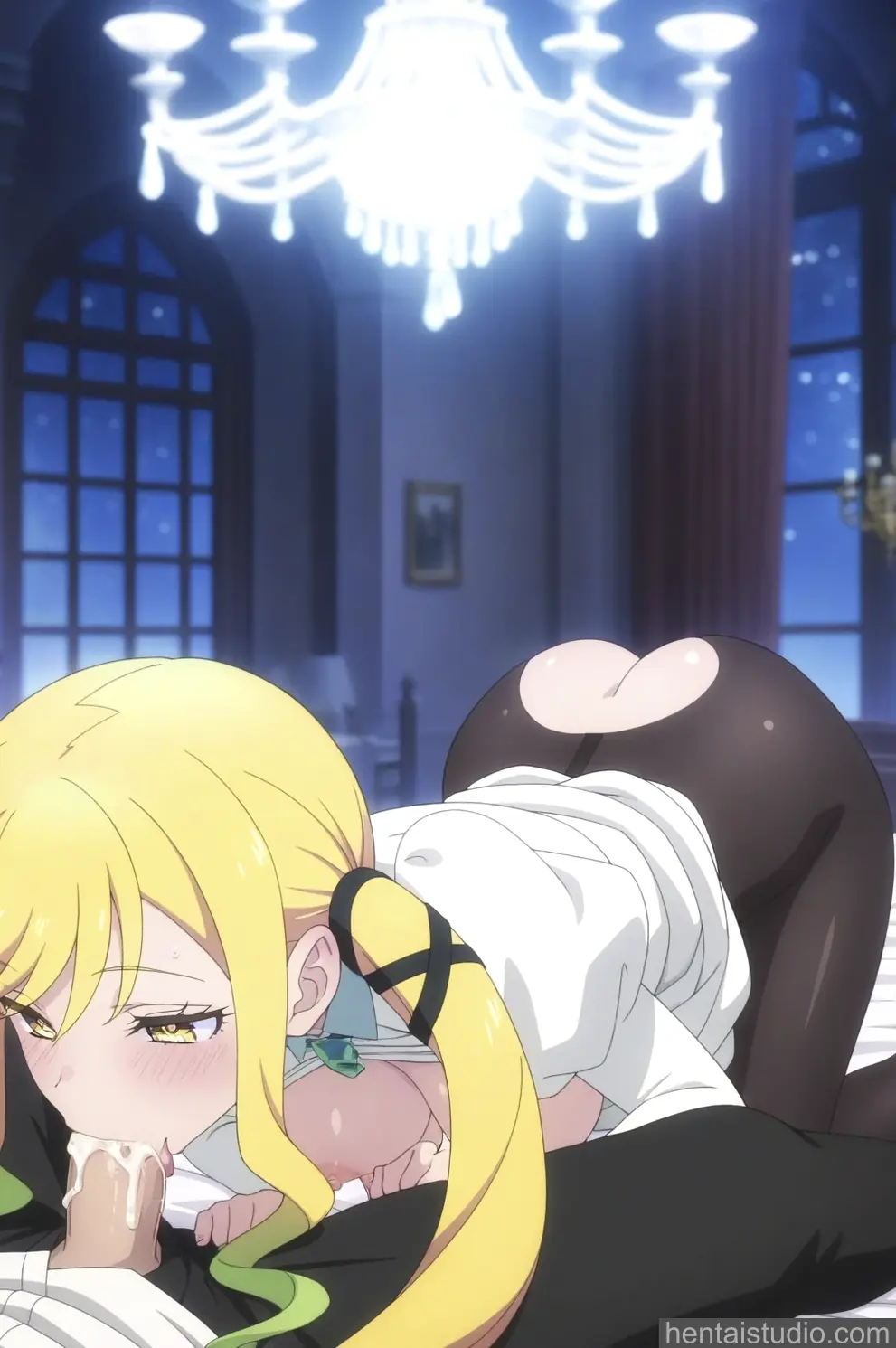 Lilisa Suzunomiya from Rock Is A Lady's Modesty hentai art 57 of 174
