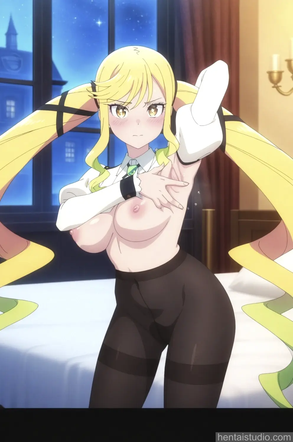 Lilisa Suzunomiya from Rock Is A Lady's Modesty hentai art 94 of 174
