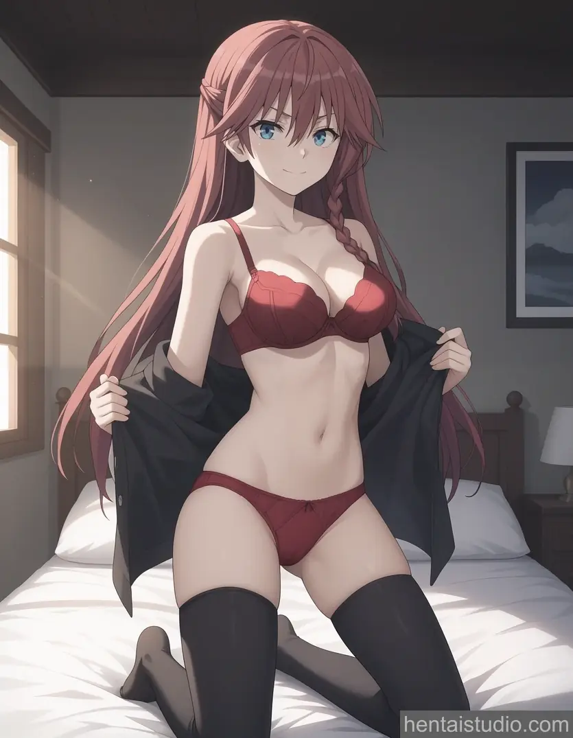 Lilith Asami from Trinity Seven hentai art 9 of 36