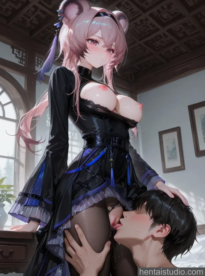 Lin from Arknights hentai art 141 of 174