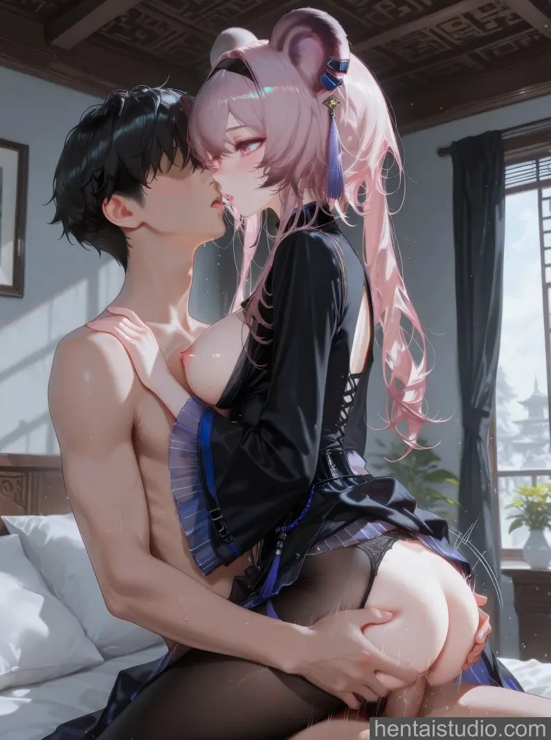 Lin from Arknights hentai art 72 of 174
