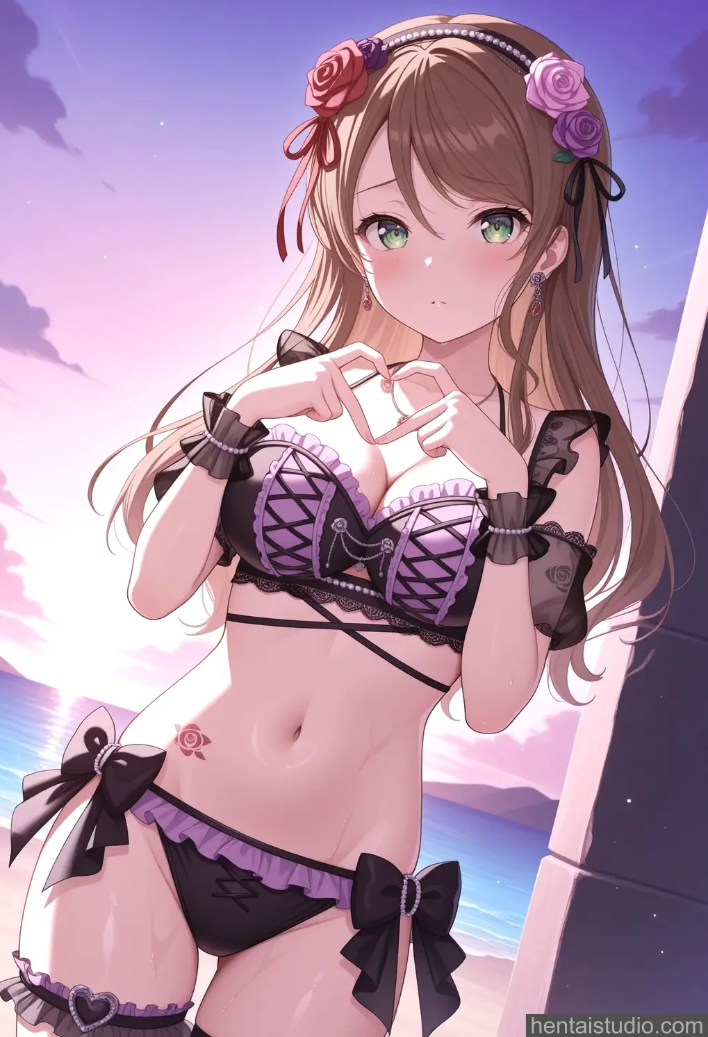 Lisa Imai from Bang Dream hentai art 10 of 138