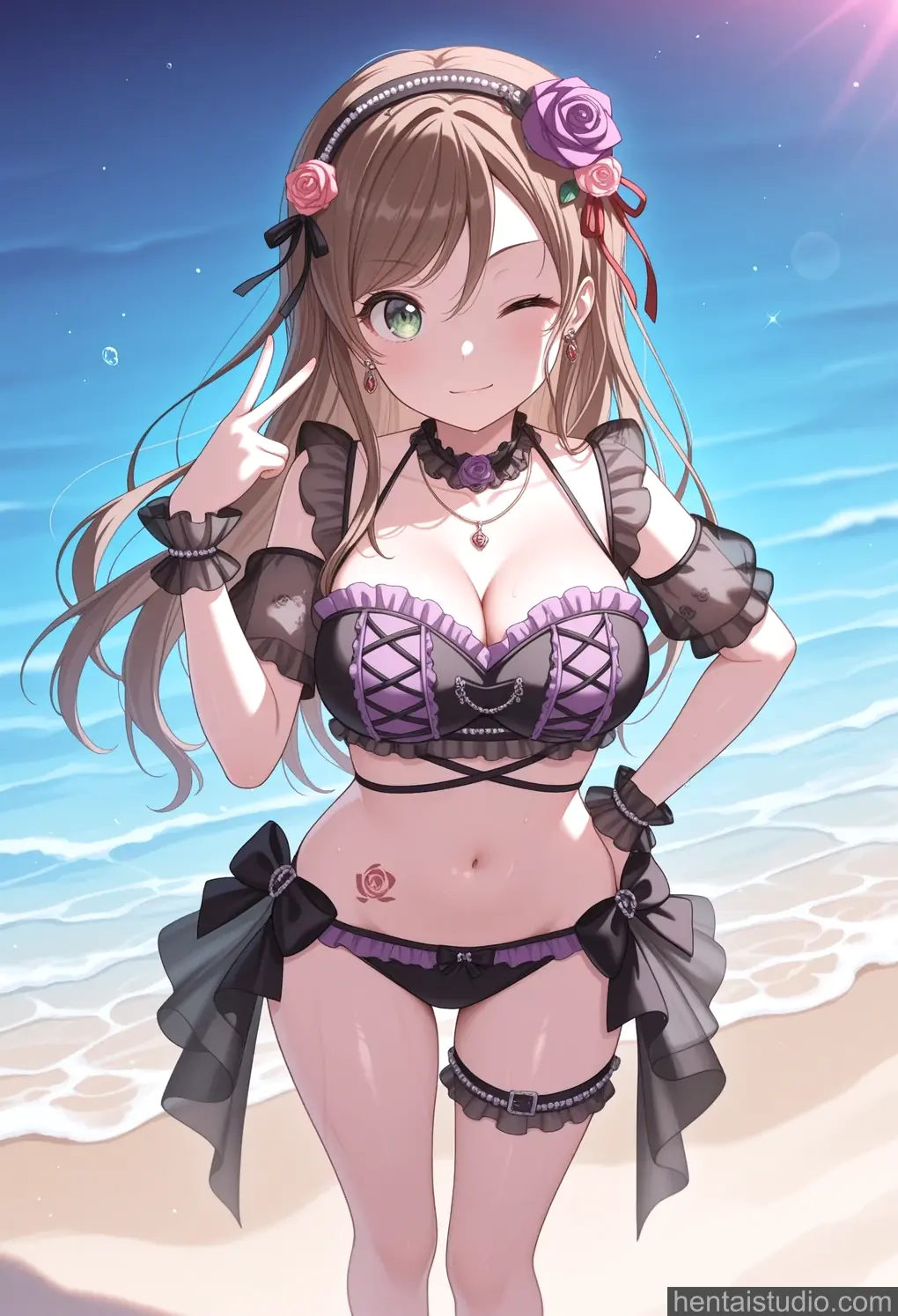 Lisa Imai from Bang Dream hentai art 3 of 138
