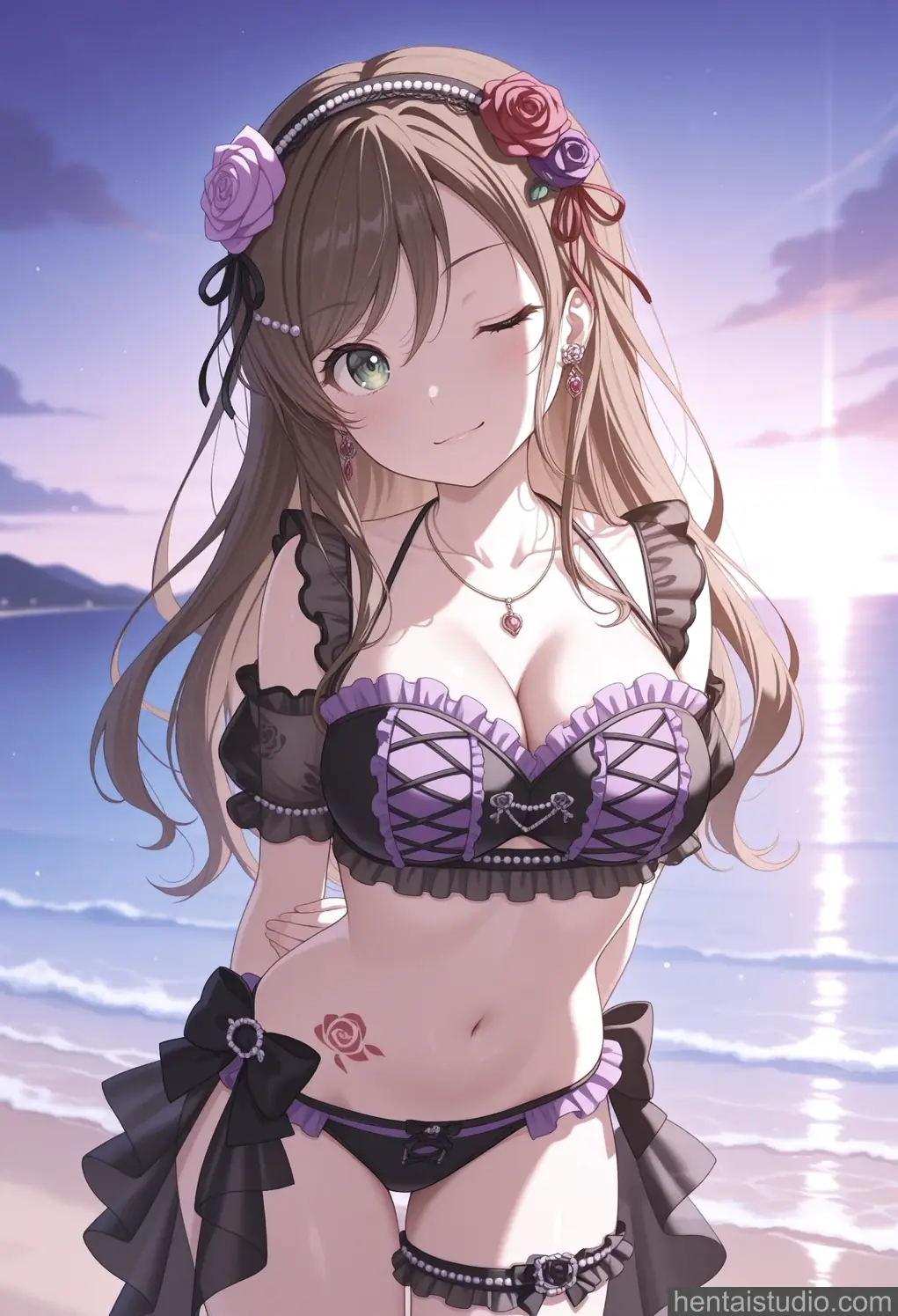 Lisa Imai from Bang Dream hentai art 9 of 138