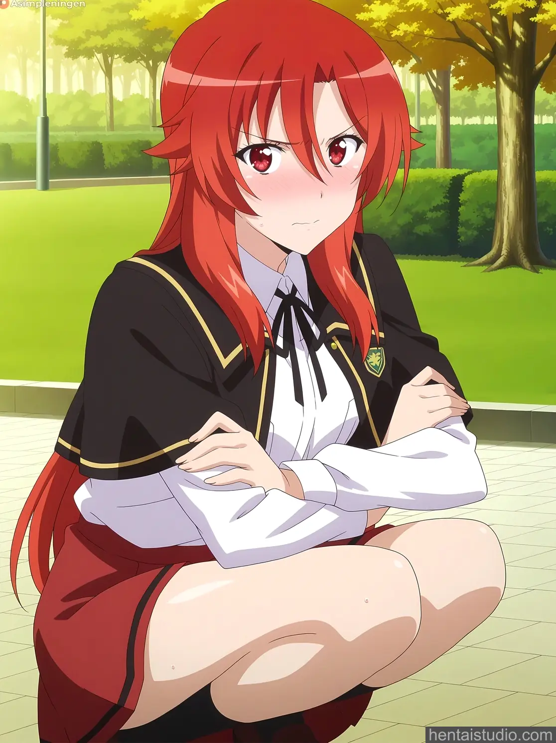 Lisara Restall from So I Can't Play H hentai art 11 of 38