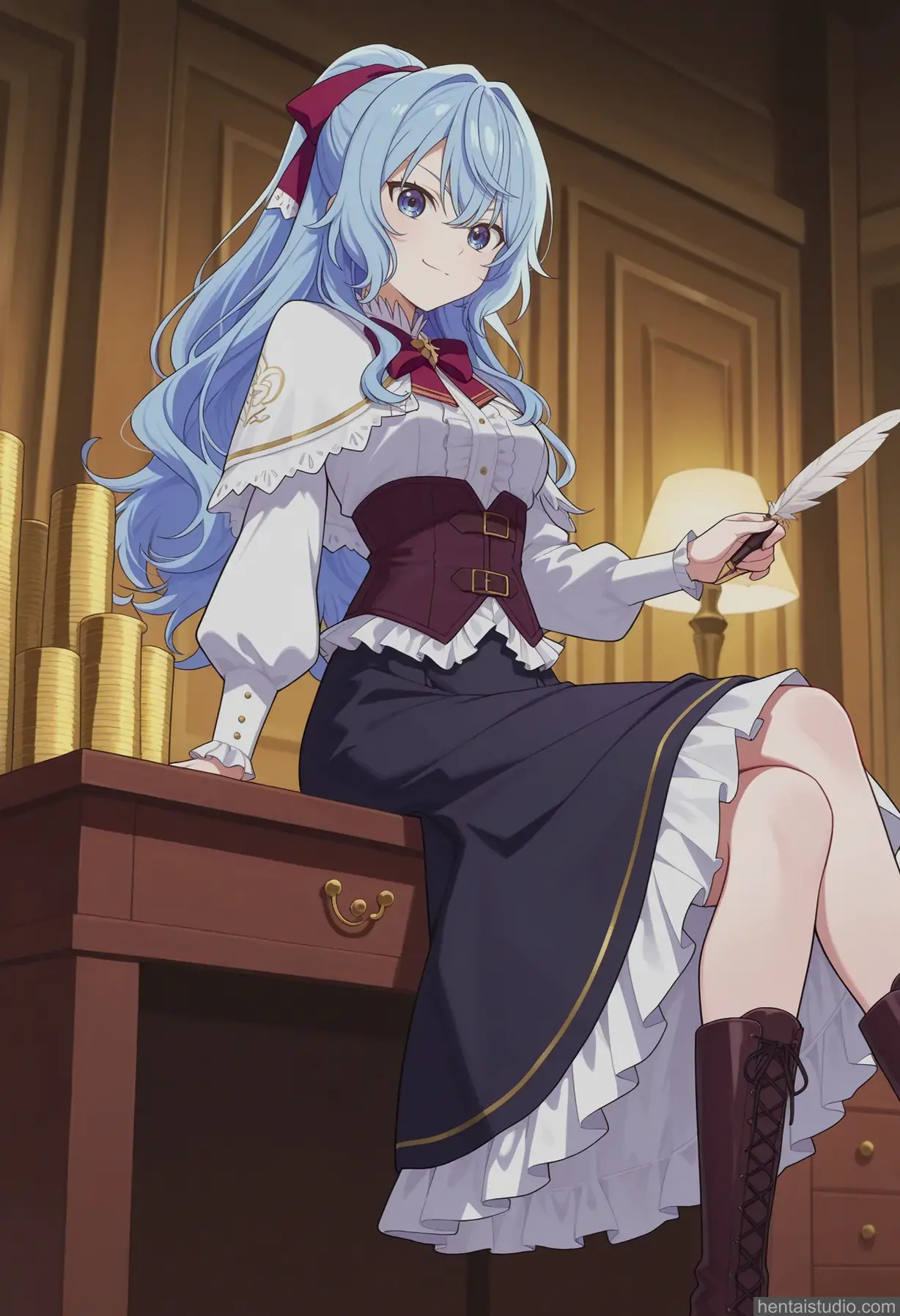 Liselotte Cretia from Seirei Gensouki: Spirit Chronicles hentai art 18 of 355