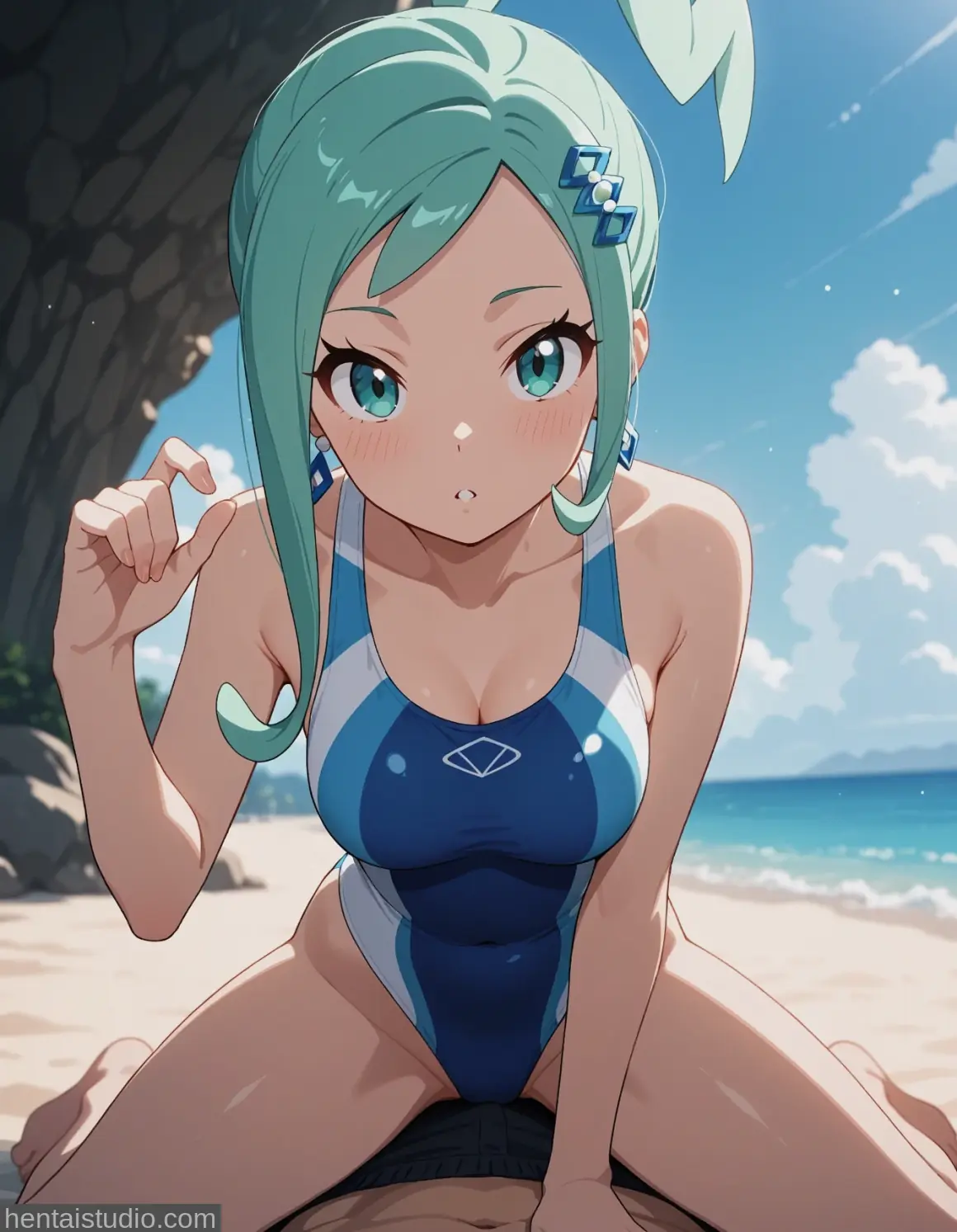 Lisia from Pokemon hentai art 24 of 82