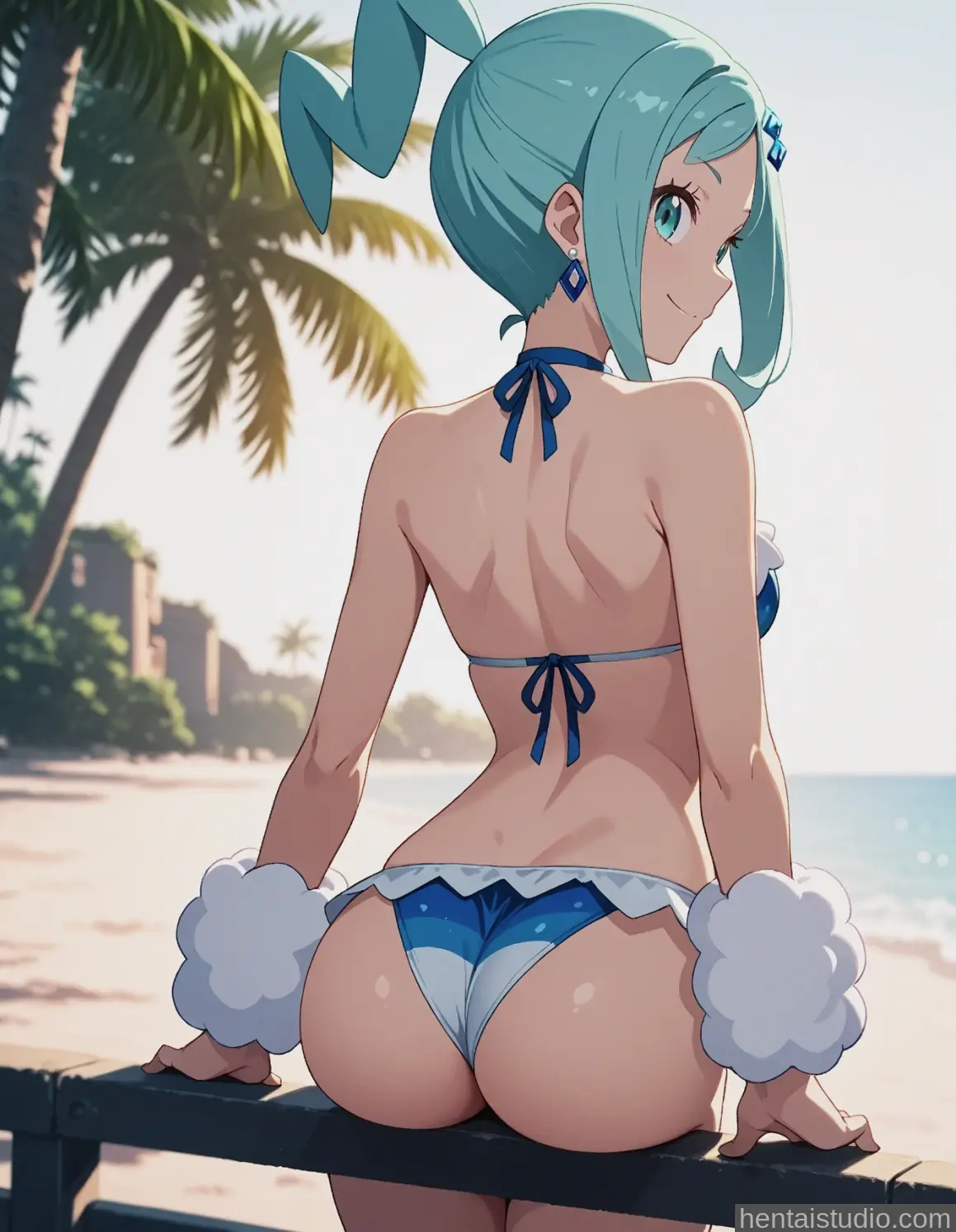 Lisia from Pokemon hentai art 42 of 82