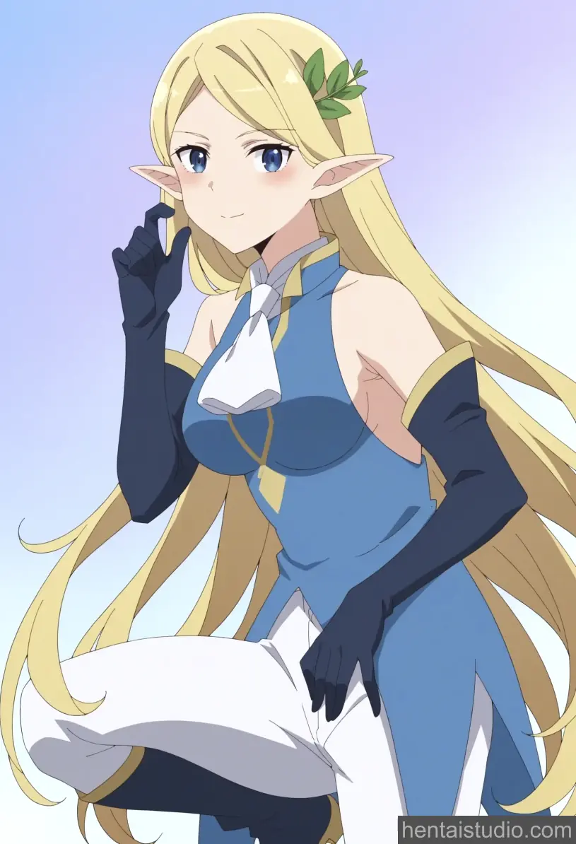 Lize from The Reincarnation Of The Strongest Exorcist In Another World hentai art 13 of 60