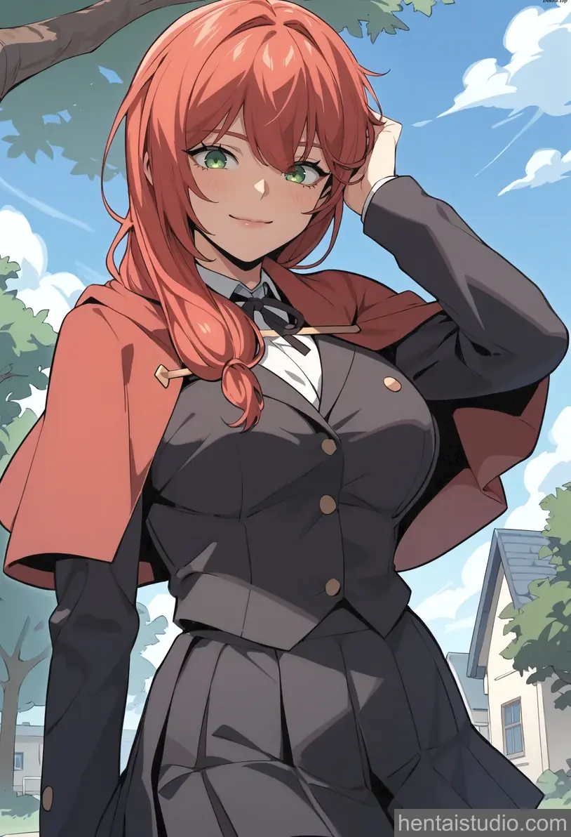 Lortelle Kecheln from The Extras Academy Survival Guide hentai art 3 of 10