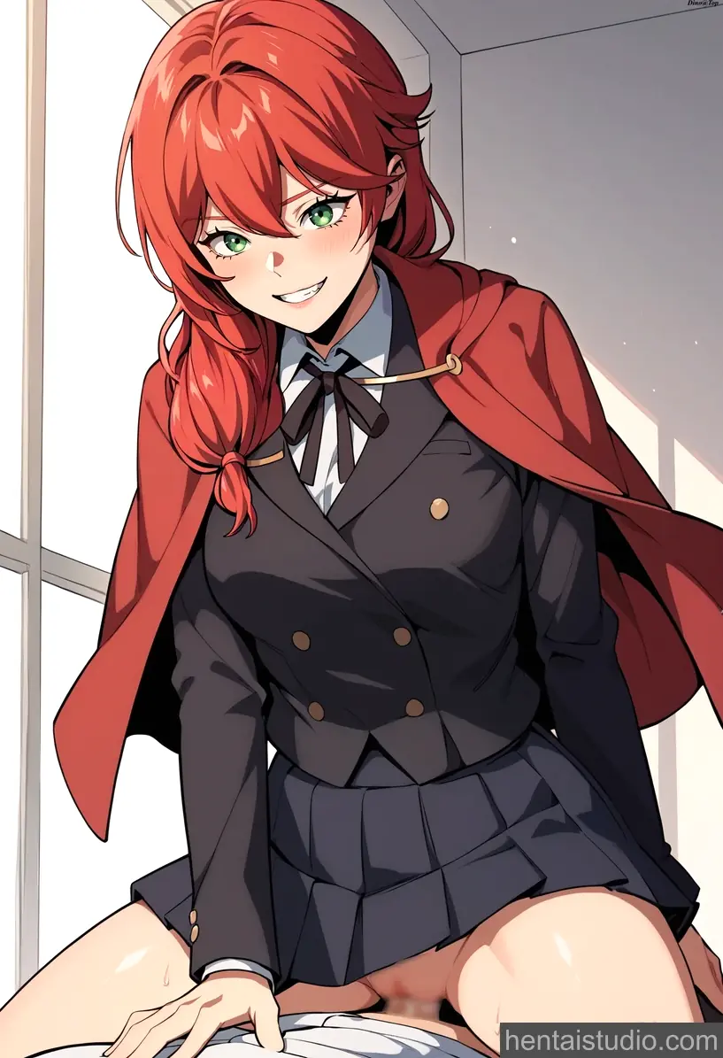 Lortelle Kecheln from The Extras Academy Survival Guide hentai art 6 of 10