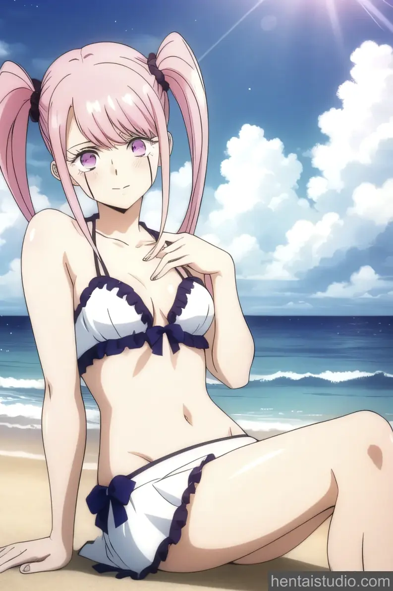 Love Cute | Mashle – hentai anime character, Love Cute, Mashle, Fifth Fang, Bikini, Pink Hair, Creampie, Gangbang