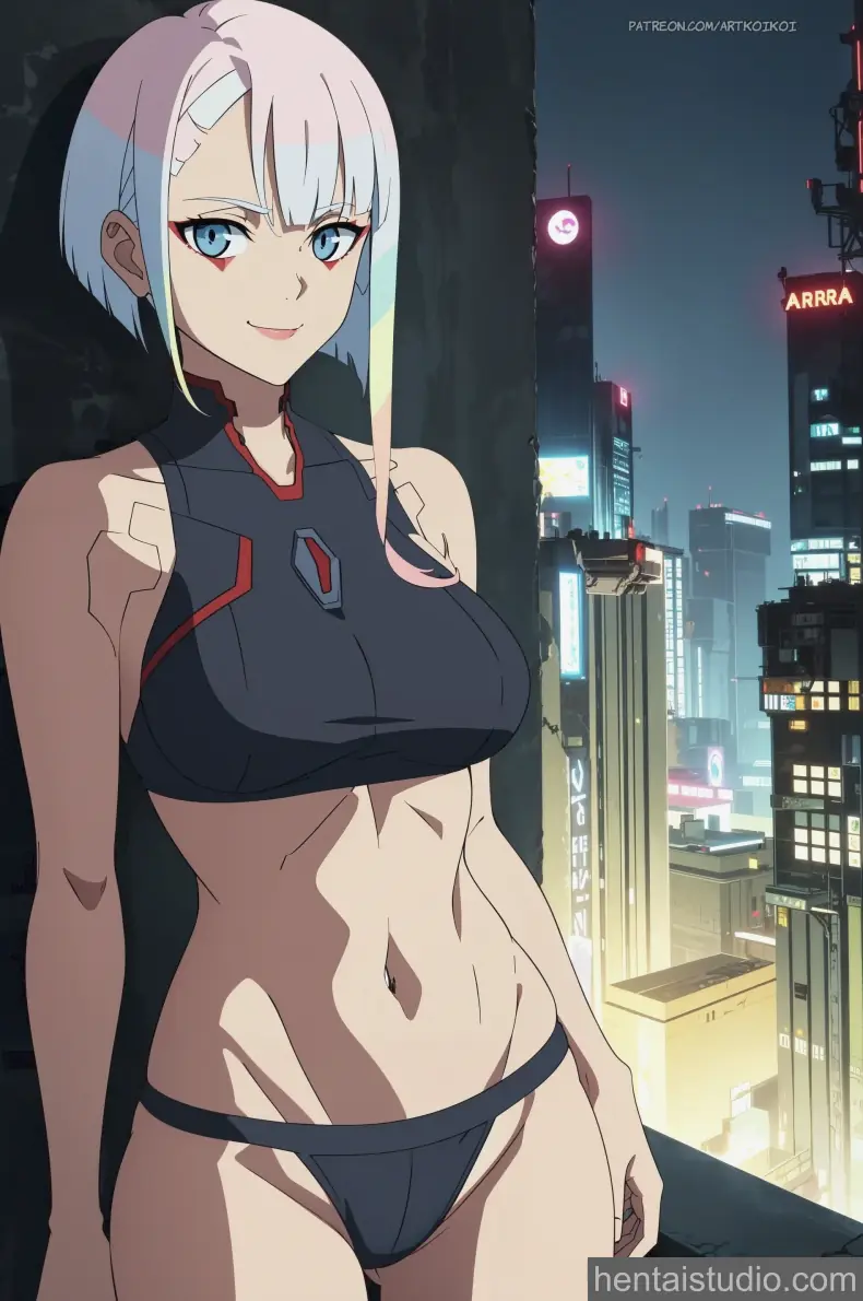 Lucyna Kushinada from Cyberpunk Edgerunners hentai art 12 of 19