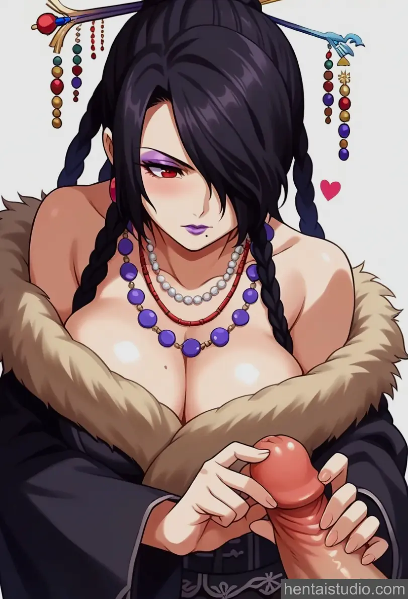Lulu from Final Fantasy hentai art 1 of 100
