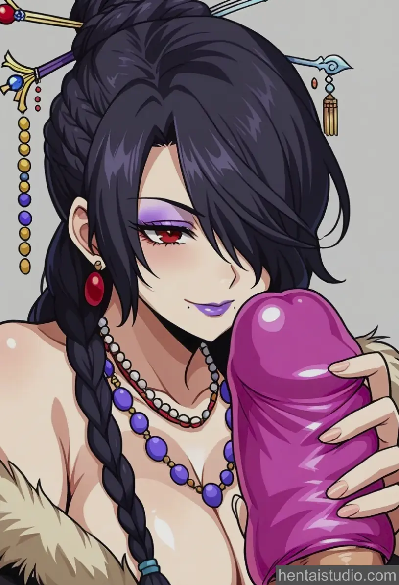 Lulu from Final Fantasy hentai art 4 of 100