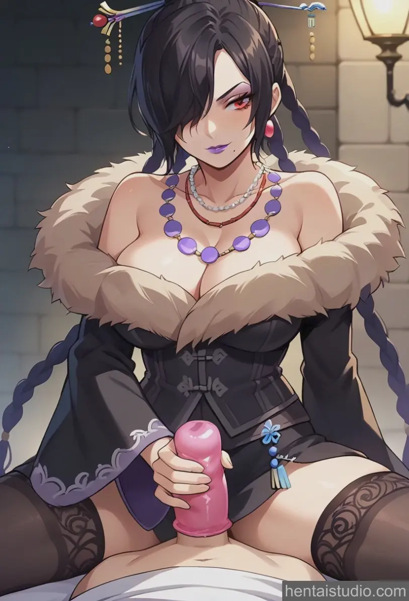 Lulu from Final Fantasy hentai art 7 of 100