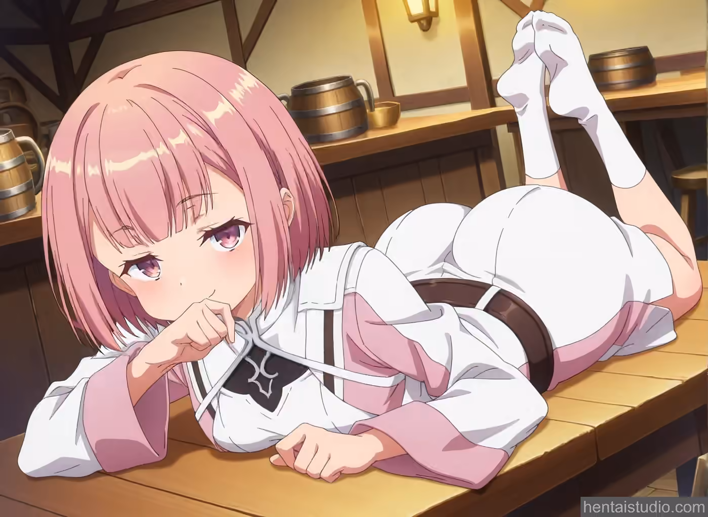 Lululee Ashford - I May Be a Guild Receptionist, but I'll Solo Any Boss to Clock Out on Time (Guild no Uketsukejou desu ga, Zangyou wa Iya nanode Boss wo Solo Toubatsu Shiyou to Omoimasu) - Hentai Gallery - 28 Images — image 3 of 28