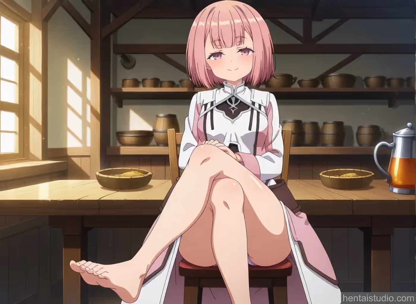 Lululee Ashford - I May Be a Guild Receptionist, but I'll Solo Any Boss to Clock Out on Time (Guild no Uketsukejou desu ga, Zangyou wa Iya nanode Boss wo Solo Toubatsu Shiyou to Omoimasu) - Hentai Gallery - 28 Images — image 5 of 28