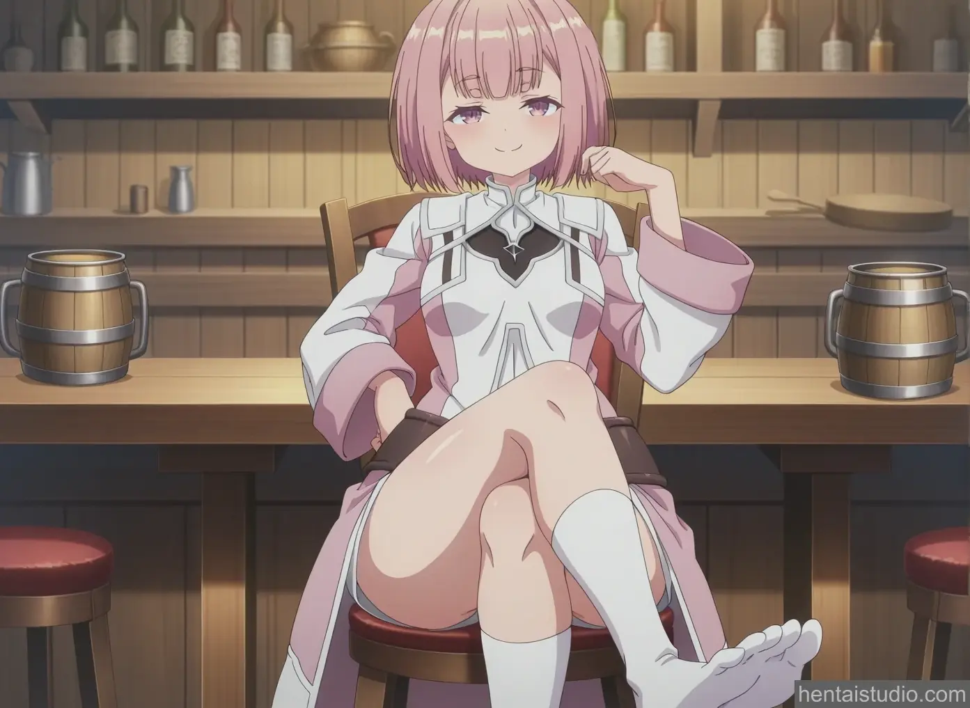 Lululee Ashford from I May Be A Guild Receptionist But I'll Solo Any Boss To Clock Out On Time hentai art 4 of 28