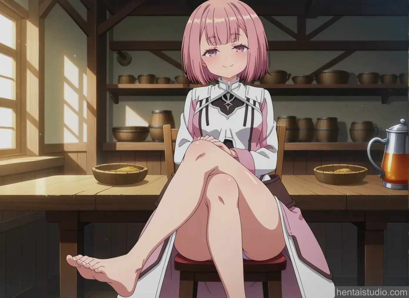 Lululee Ashford from I May Be A Guild Receptionist But I'll Solo Any Boss To Clock Out On Time hentai art 5 of 28
