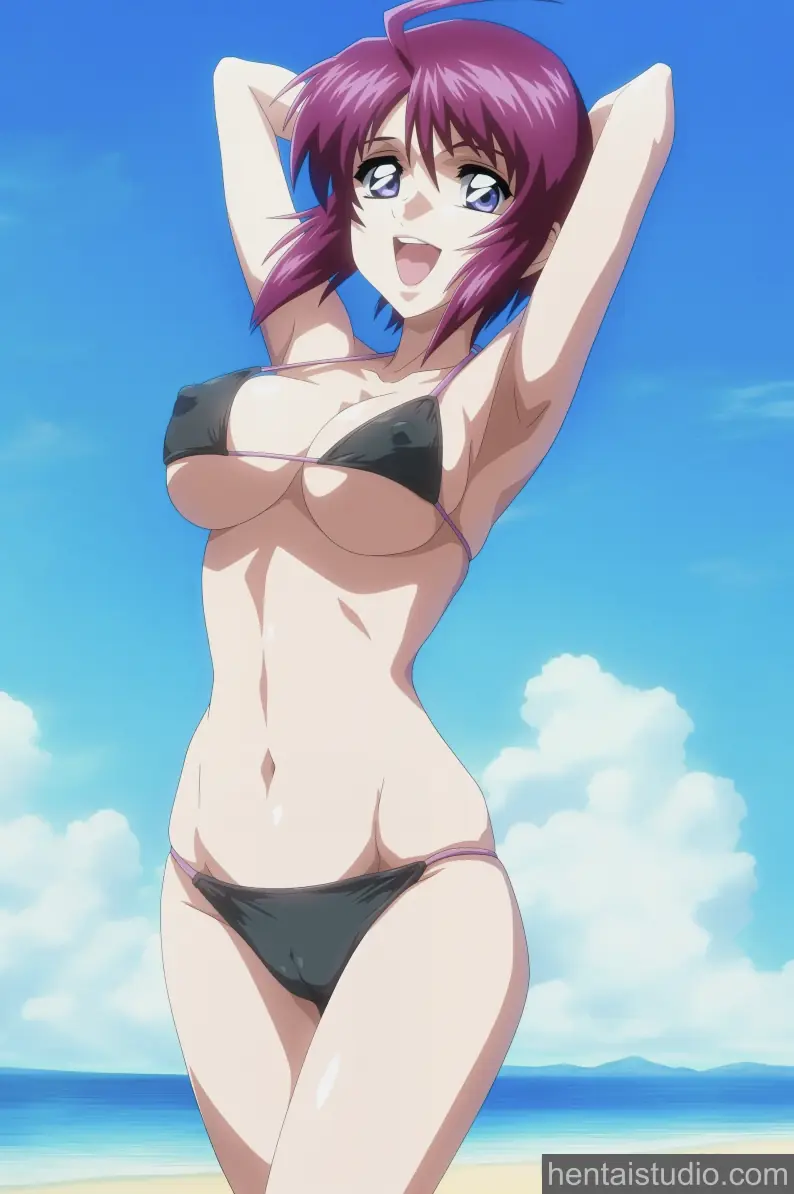 Lunamaria Hawke from Mobile Suit Gundam Seed Destiny hentai art 17 of 21