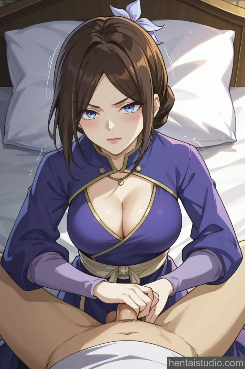 Luo Shanshan from The Invincible Villain Master With My Apprentices hentai art 3 of 9