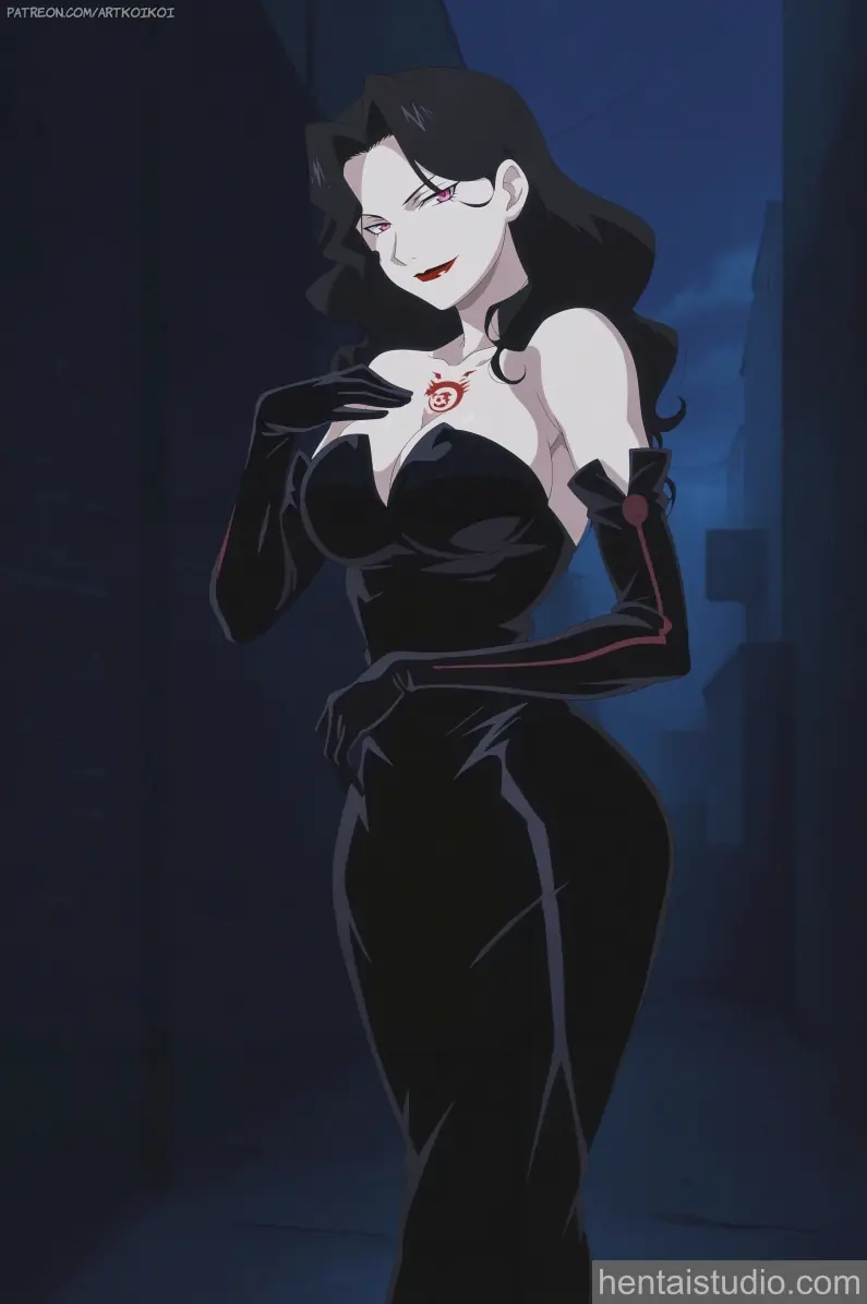 Lust from Fullmetal Alchemist hentai art 1 of 11