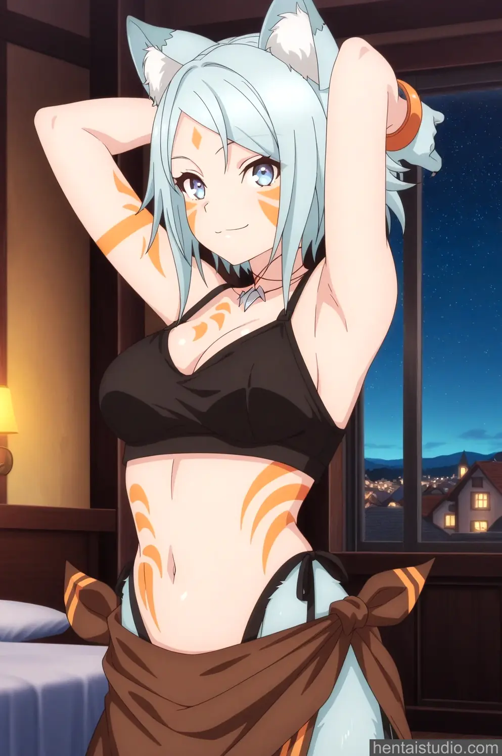 Lynga from The Brilliant Healers New Life In The Shadows hentai art 28 of 200