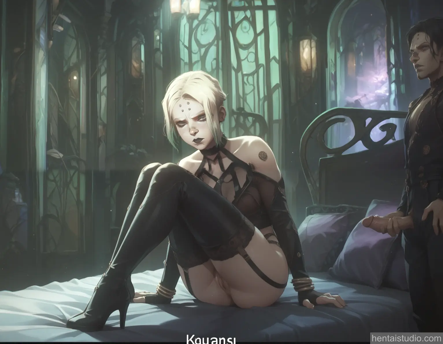 Madame Margot from Arcane hentai art 10 of 18