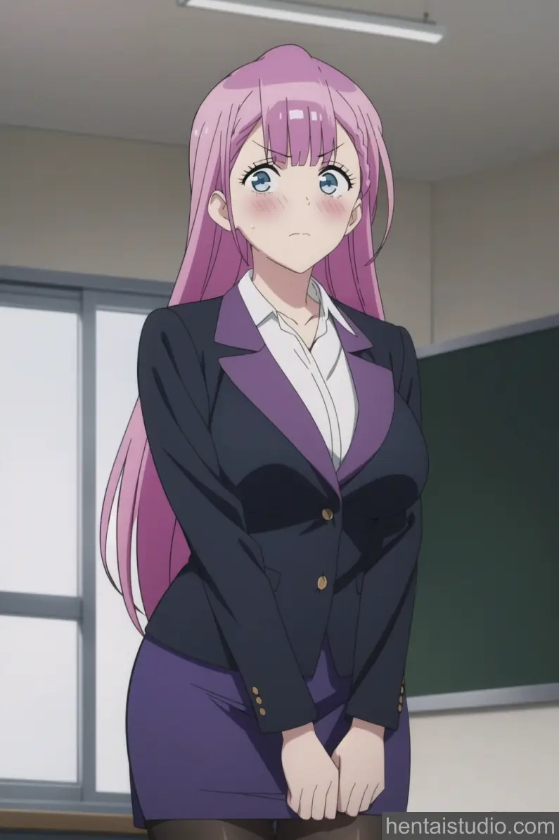 Mafuyu Kirisu from We Never Learn: Bokuben hentai art 1 of 38