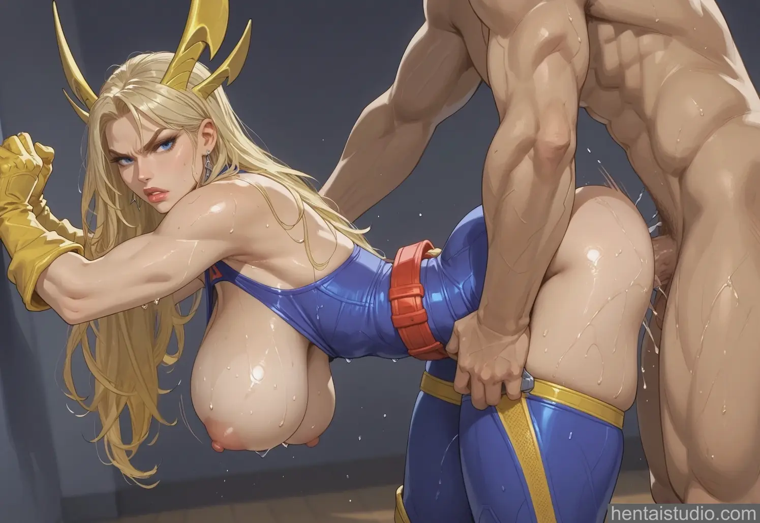 Magik Retro X from Marvel Rivals hentai art 100 of 150