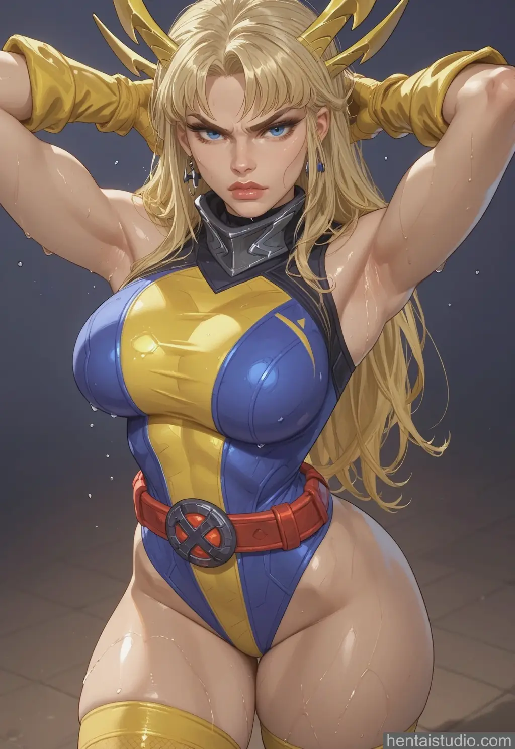 Magik Retro X from Marvel Rivals hentai art 115 of 150