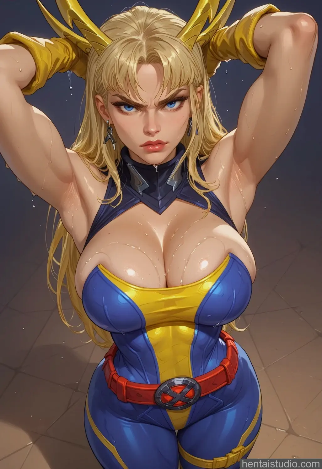 Magik Retro X from Marvel Rivals hentai art 117 of 150