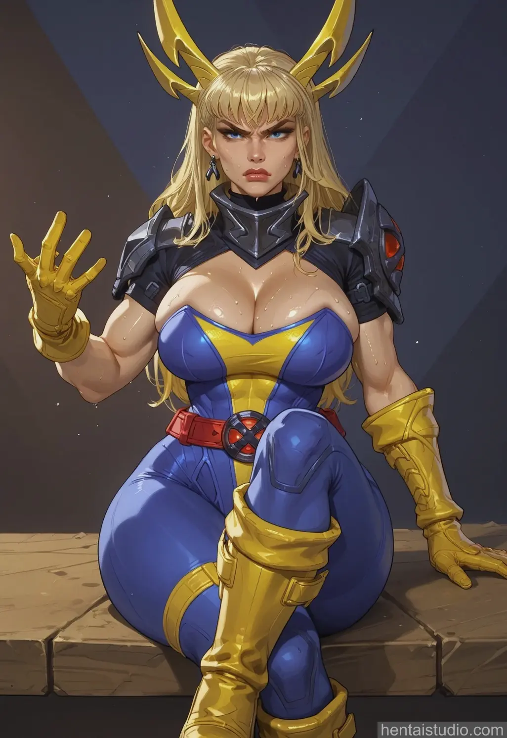 Magik Retro X from Marvel Rivals hentai art 141 of 150