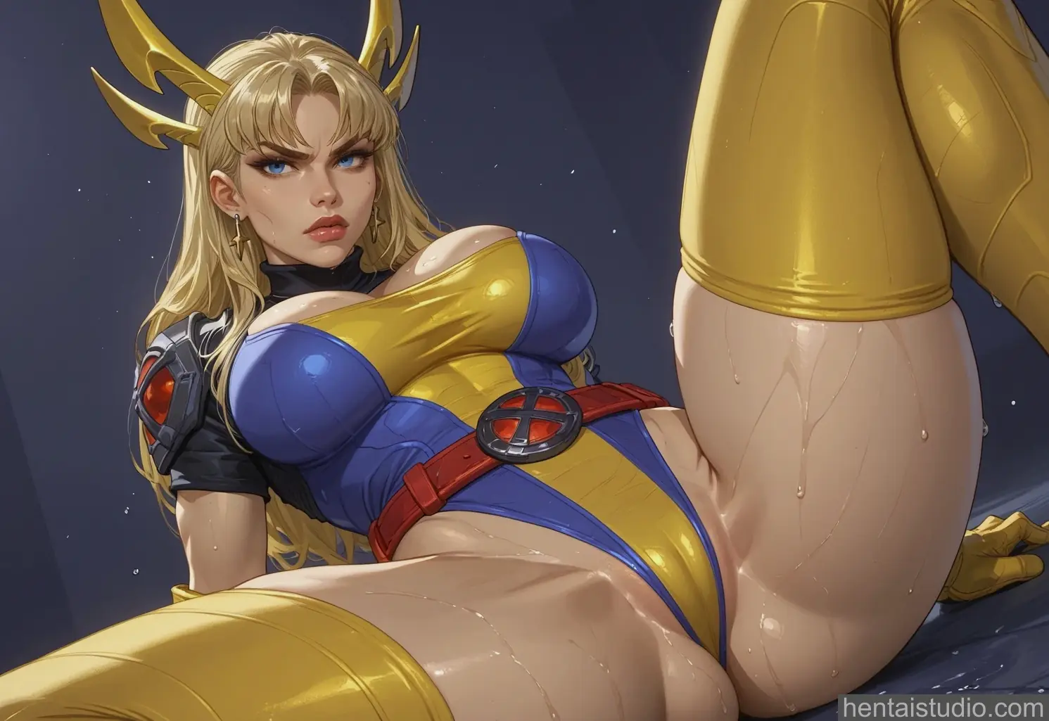Magik Retro X from Marvel Rivals hentai art 144 of 150
