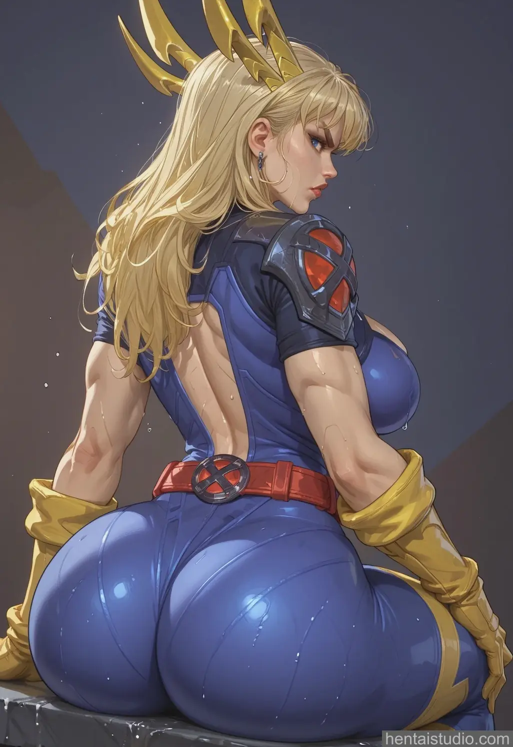Magik Retro X from Marvel Rivals hentai art 17 of 150