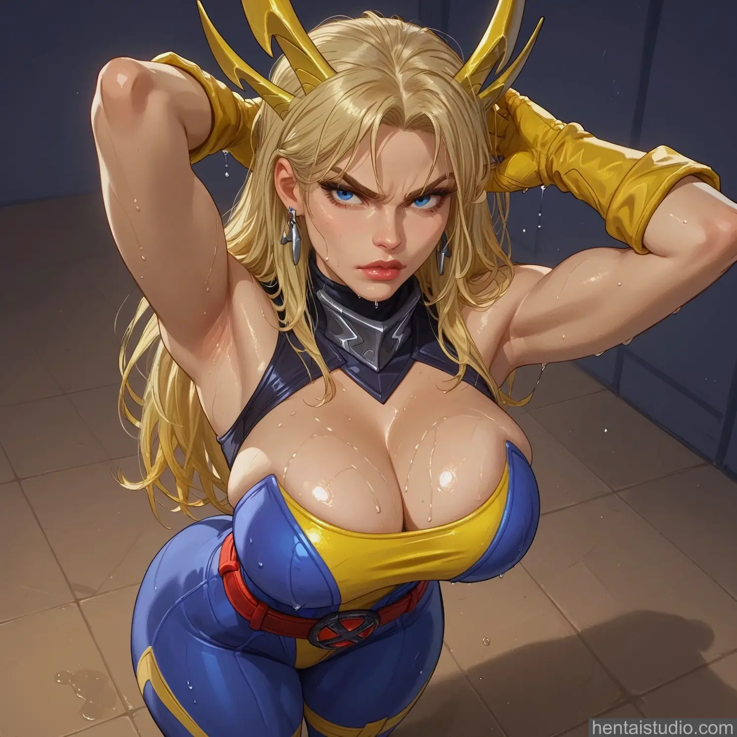 Magik Retro X from Marvel Rivals hentai art 18 of 150
