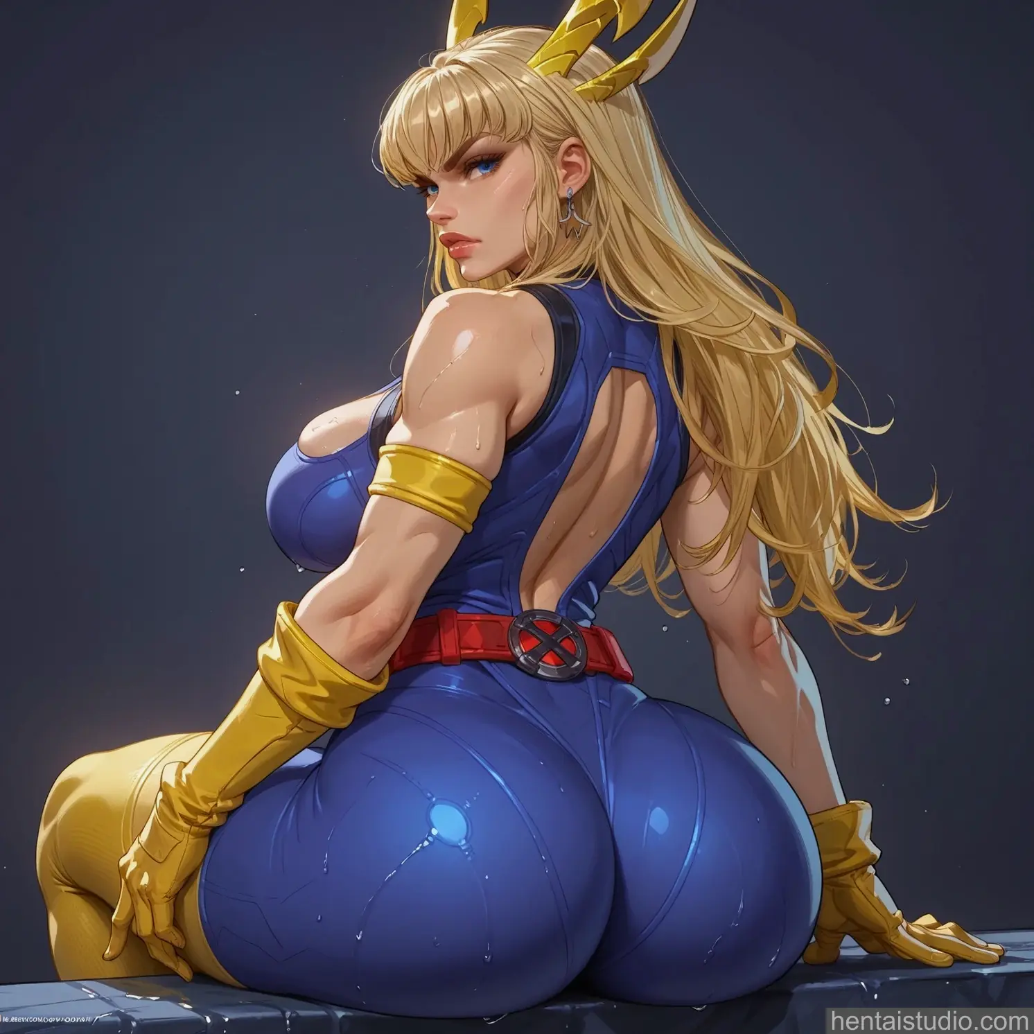 Magik Retro X from Marvel Rivals hentai art 56 of 150