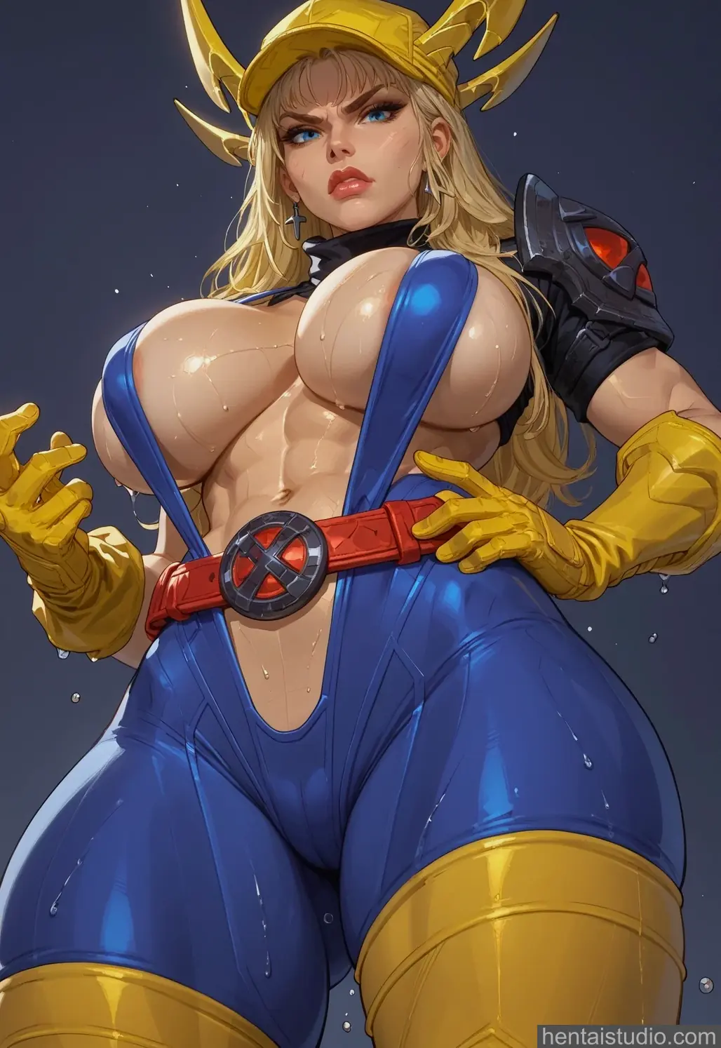 Magik Retro X from Marvel Rivals hentai art 84 of 150