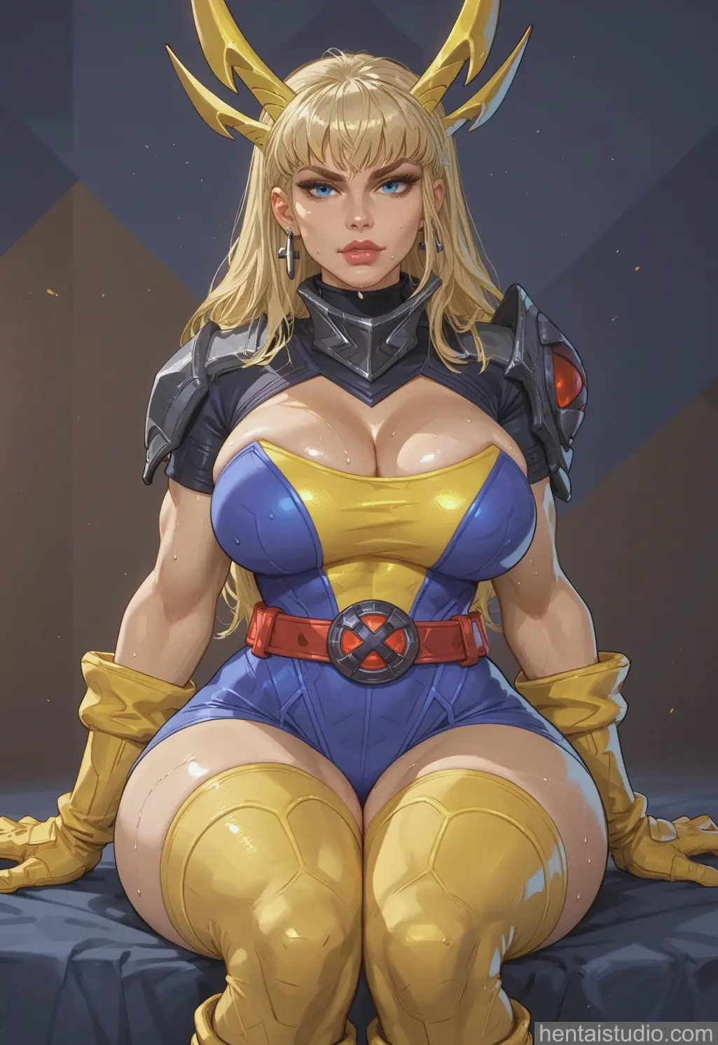 Magik Retro X from Marvel Rivals hentai art 96 of 150