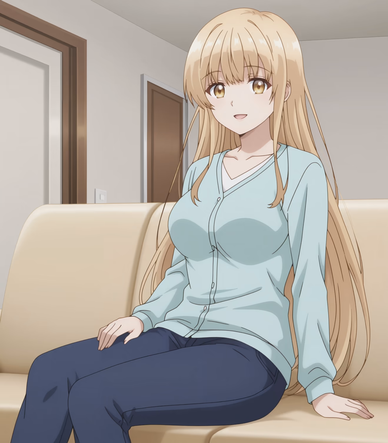 Mahiru Shiina - The Angel Next Door Spoils Me Rotten (Otonari no Tenshi-sama) - Hentai Gallery 4 - 54 Images — image 1 of 54
