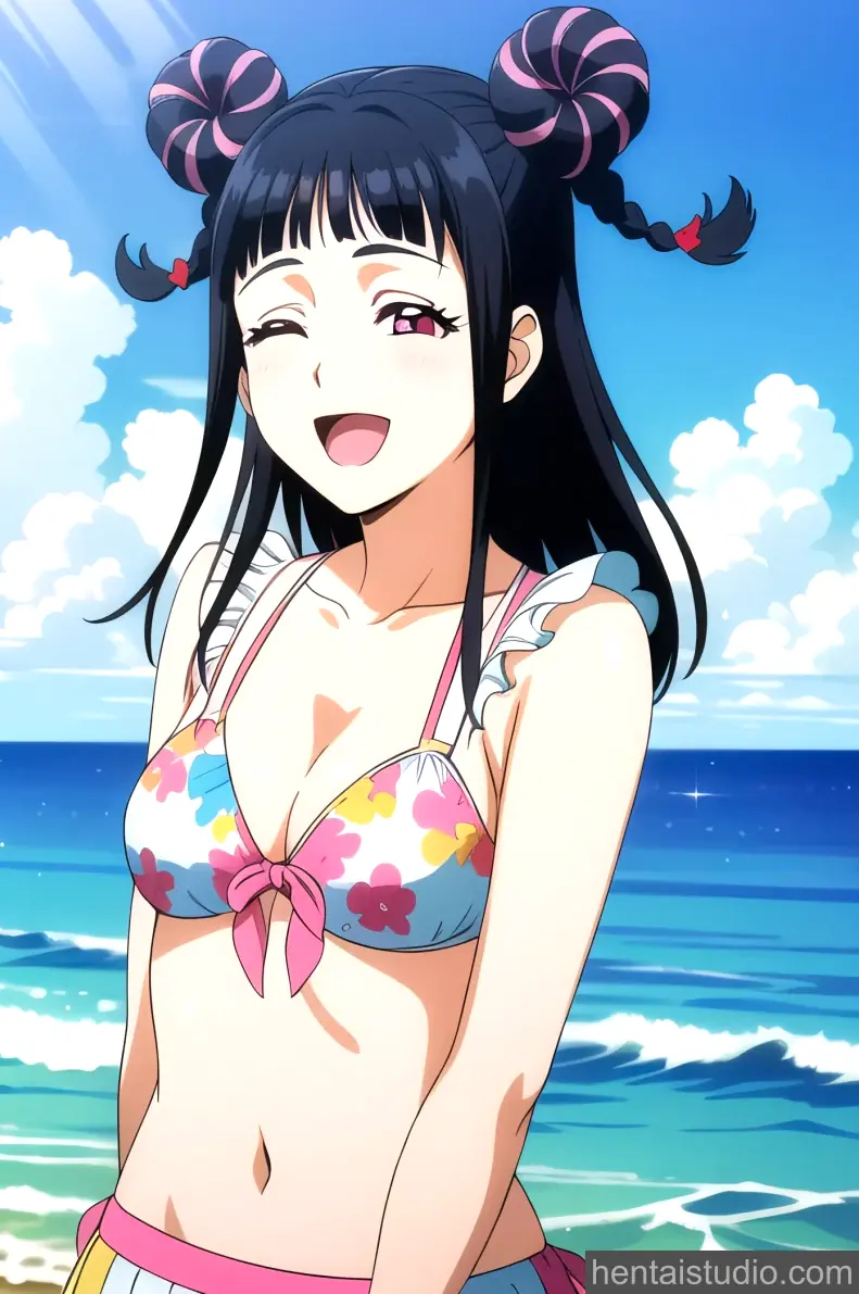 Mahoro Jin from Bucchigiri hentai art 62 of 66