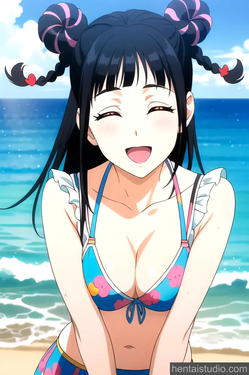 Mahoro Jin from Bucchigiri hentai art 65 of 66