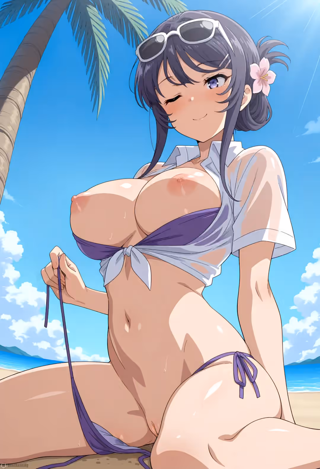 Mai Sakurajima - Rascal Does Not Dream of Bunny Girl Senpai (Seishun Buta Yarou wa Bunny Girl Senpai no Yume wo Minai) - Hentai Gallery 2 - 30 Images — image 3 of 30