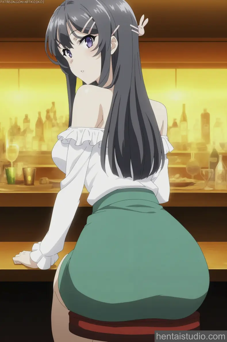 Mai Sakurajima from Rascal Does Not Dream Of Bunny Girl Senpai hentai art 11 of 12