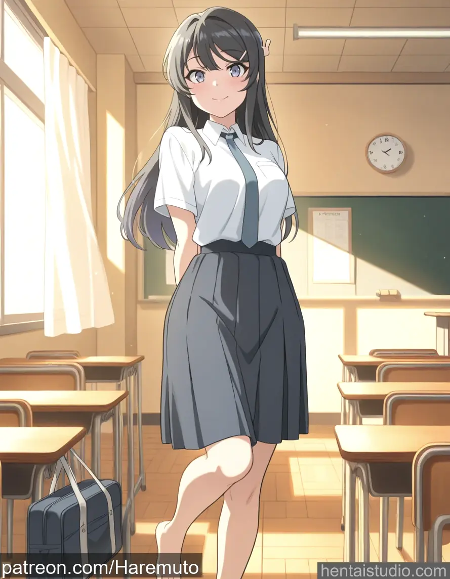 Mai Sakurajima from Rascal Does Not Dream Of Bunny Girl Senpai hentai art 31 of 33