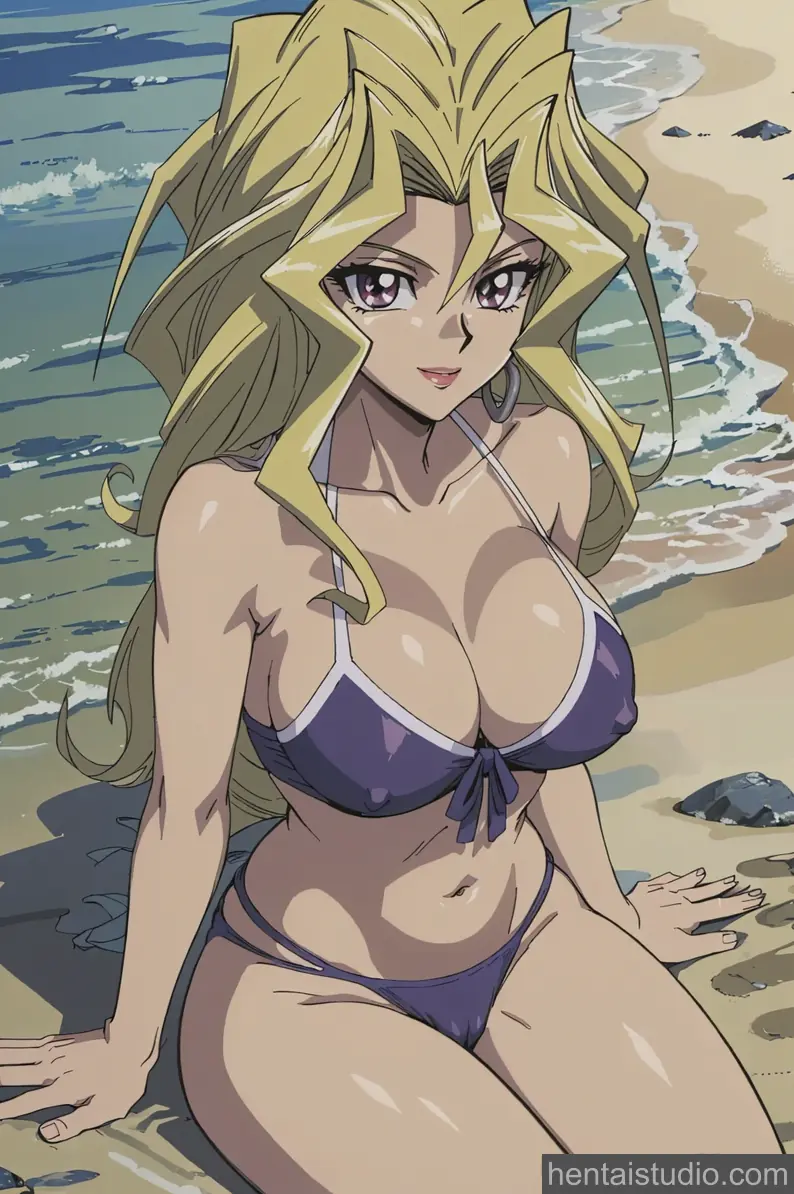Mai from Yu Gi Oh hentai art 1 of 10