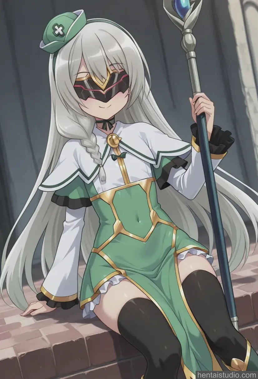 Maidena Ange from Immoral Guild hentai art 121 of 127