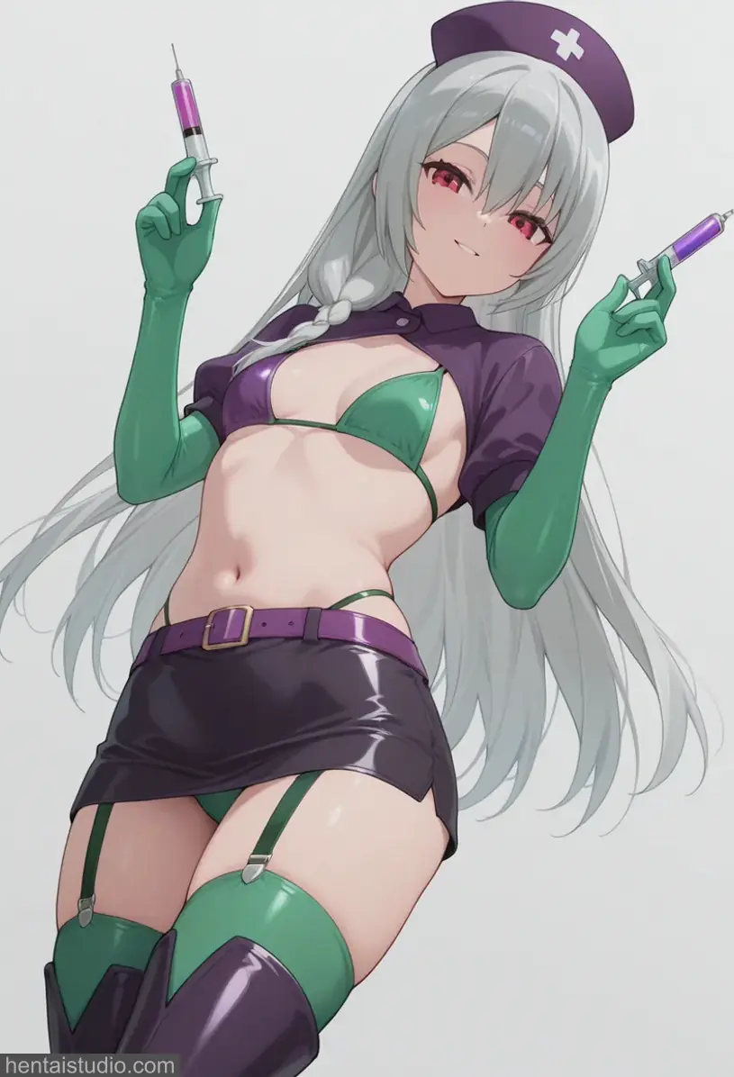 Maidena Ange from Immoral Guild hentai art 62 of 127